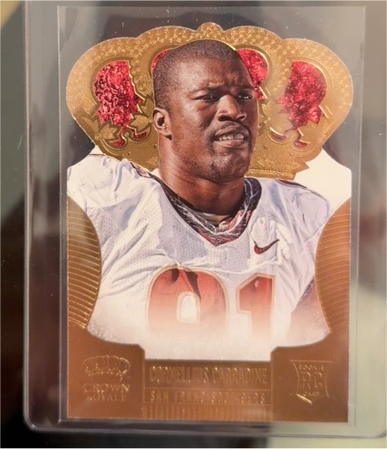 2013 Panini Crown Royale #123 Cornellius Carradine — front