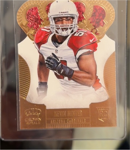 2013 Panini Crown Royale #158 Kevin Minter — front
