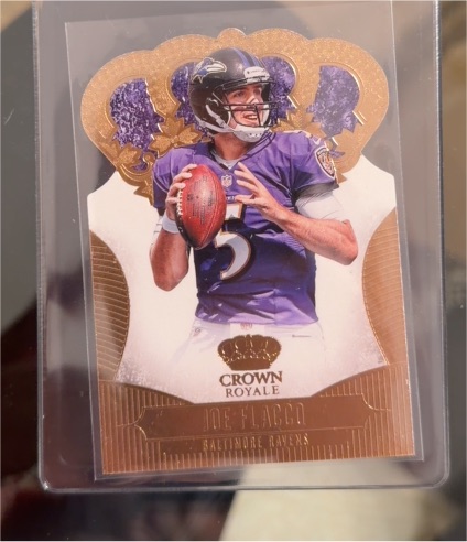 2013 Panini Crown Royale #48 Joe Flacco — front