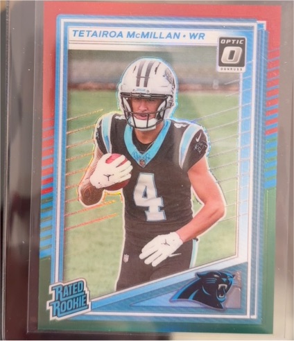 2025 Panini Donruss Optic #314 Tetairoa McMillan — front