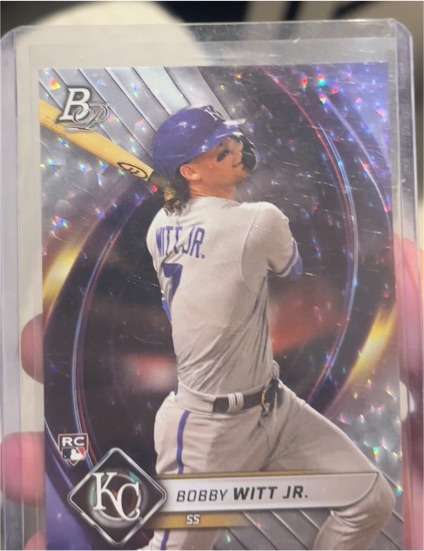 2022 Bowman Platinum #51 Bobby Witt Jr. — front