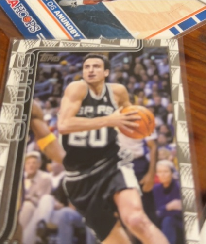 2025-26 Topps #262 Manu Ginobili — front