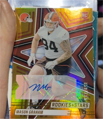 2025 Panini Mosaic #311 Mason Graham — front