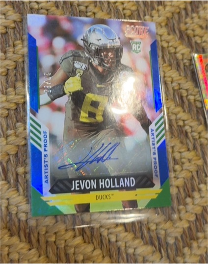 2021 Score #358 Jevon Holland — front