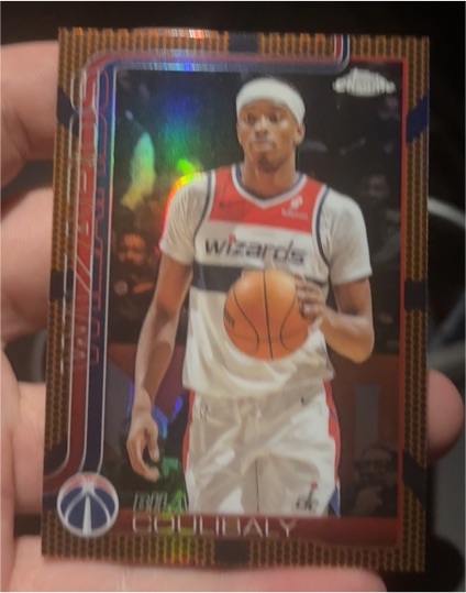 2025-26 Topps Chrome #208 Bilal Coulibaly — front