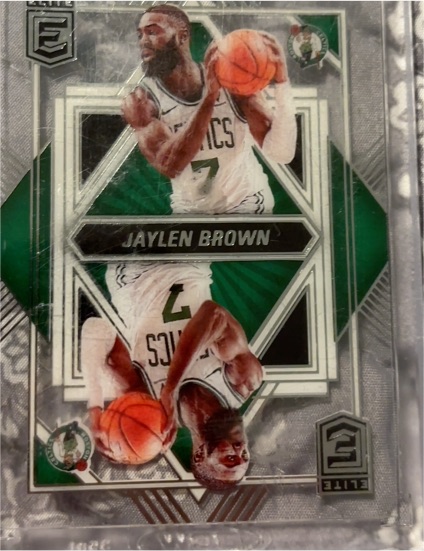 2021 Donruss Elite Deck Jaylen Brown #7 — front