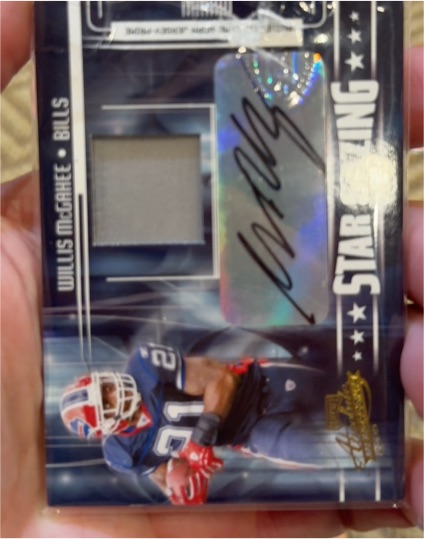 2005 Absolute Star #1 Willis McGahee — front