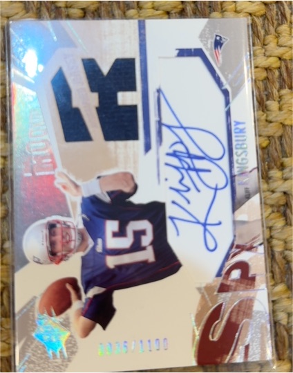 2003 SPx #31 Tom Brady — front