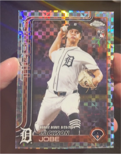 2025 Topps Chrome Update #USC48 Jackson Jobe — front
