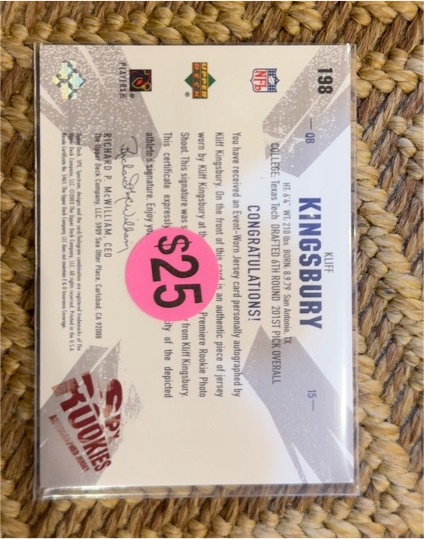 1988 Donruss #198 Kurt Kingsbury — front