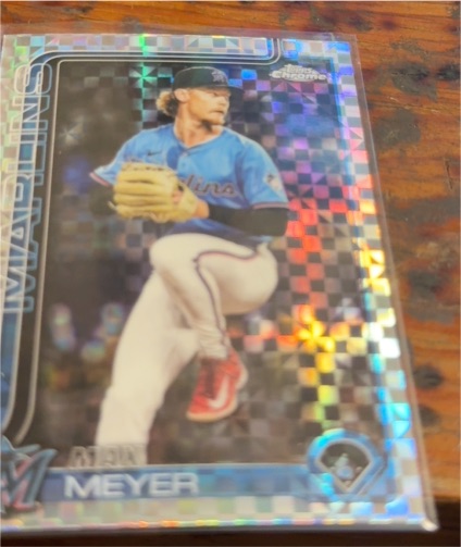 2025 Topps Chrome Update #USC183 Max Meyer — front