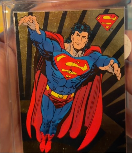 1993 Skybox The Return of Superman #SP2 Superman in Action! — front