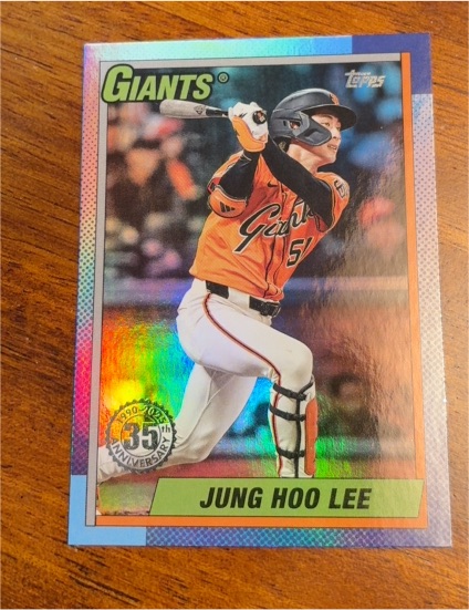 2025 Topps Update #U90-21 Jung Hoo Lee — front