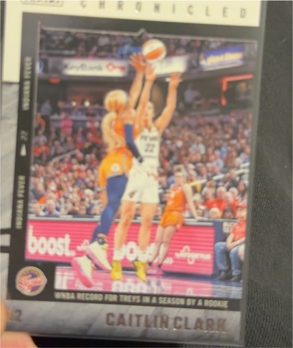 2025 Panini Chronicled #9 Caitlin Clark — front