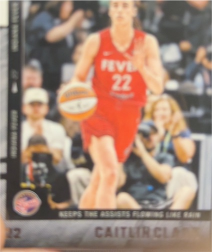 2025 Panini Chronicled Caitlin Clark Keeps The Assists Flowing Like Rain #43 — front