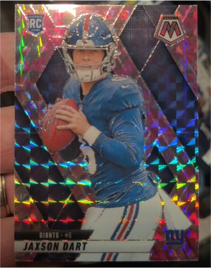 2025 Panini Mosaic #362 Jaxson Dart — front