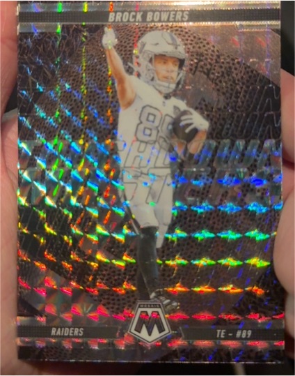 2025 Panini Mosaic Touchdown Masters #89 Brock Bowers — front