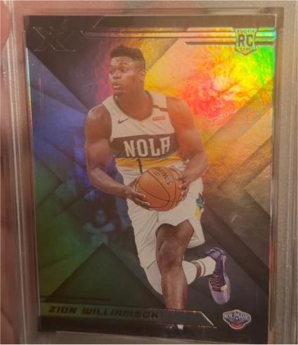 2019-20 Panini Chronicles XR #271 Zion Williamson — front
