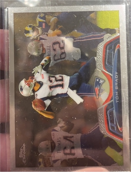 2013 Topps Chrome #50 Tom Brady — front