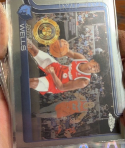 2025-26 Topps Chrome #200 Jaylen Wells — front