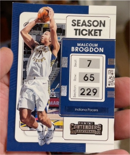 2021-22 Panini Contenders #90 Malcolm Brogdon — front