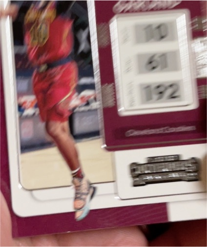 2021-22 Panini Contenders Red SP #29 Damian Lillard — front