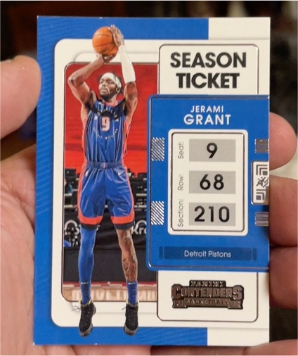 2021-22 Panini Contenders #88 Jerami Grant — front