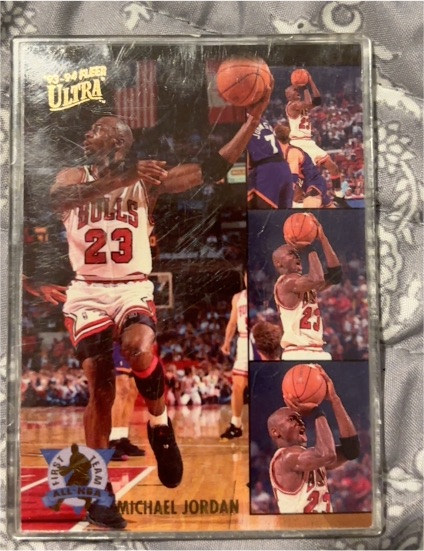 1993-94 Fleer Ultra #2 Michael Jordan All-NBA First Team Chicago Bulls — front