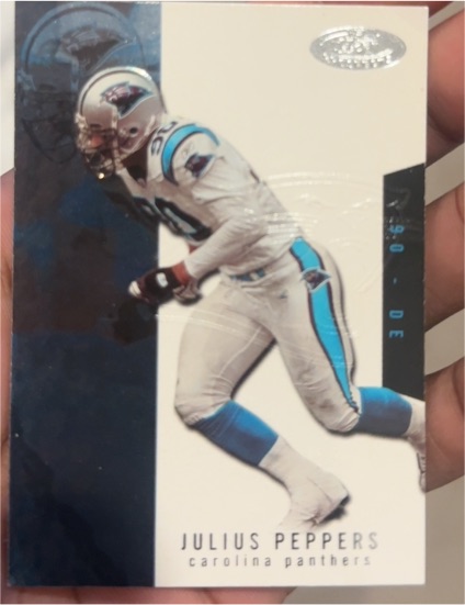 2003 Fleer Hot Prospects #28 Julius Peppers — front