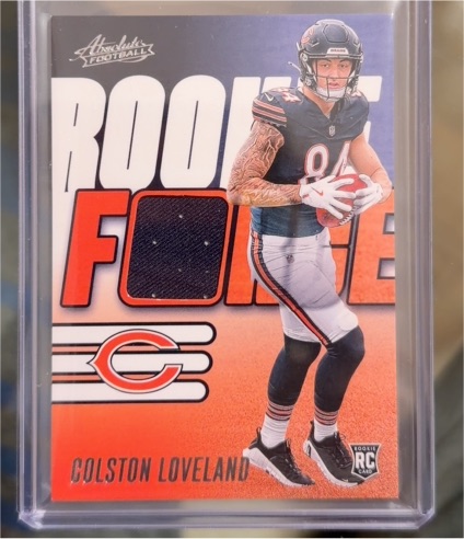 2025 Panini Absolute #RF-CLD Colston Loveland Rookie Force — front