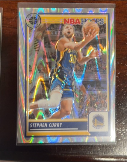 2023-24 Panini NBA Hoops Premium Stock #192 Stephen Curry — front