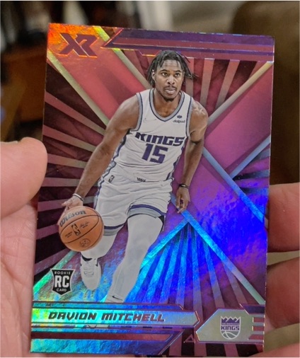 2021-22 Panini Chronicles XR #387 Davion Mitchell — front