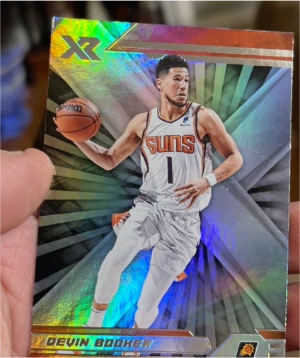 2019-20 Panini Chronicles XR #1 Devin Booker — front