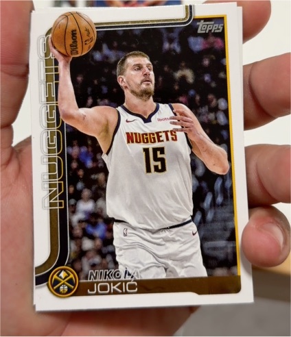 2025-26 Topps #101 Nikola Jokic — front