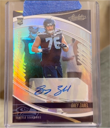 2025 Panini Absolute #125 Grey Zabel — front