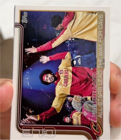 2025-26 Topps #278 For The Land: All-Stars Lead The Way For Cavs — front