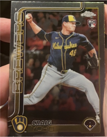 2025 Topps Chrome Update #USC131 Craig Yoho — front