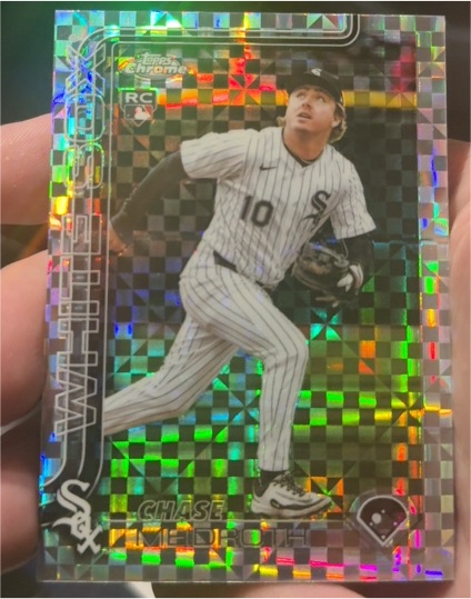 2025 Topps Chrome Update #USC75 Chase Meidroth — front