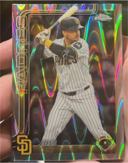 2025 Topps Chrome Update #USC60 Jose Iglesias — front