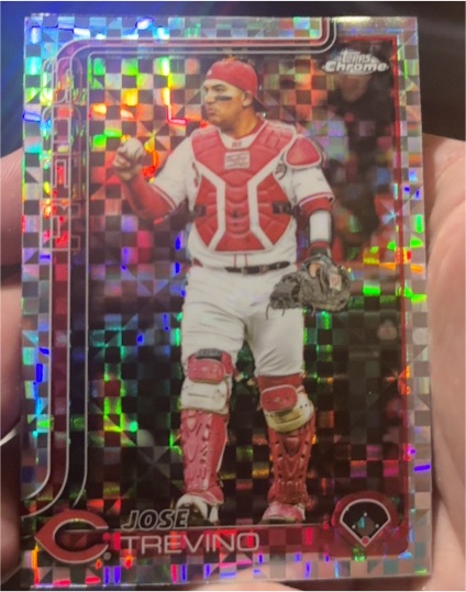 2025 Topps Chrome Update #USC2 Jose Trevino — front