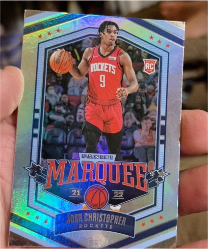 2021-22 Panini Chronicles Marquee #345 Josh Christopher — front