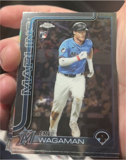 2025 Topps Chrome Update #USC56 Eric Wagaman — front