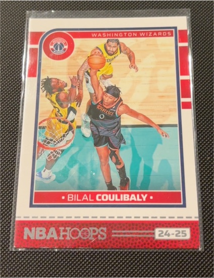 2024-25 Panini NBA Hoops #96 Bilal Coulibaly — front