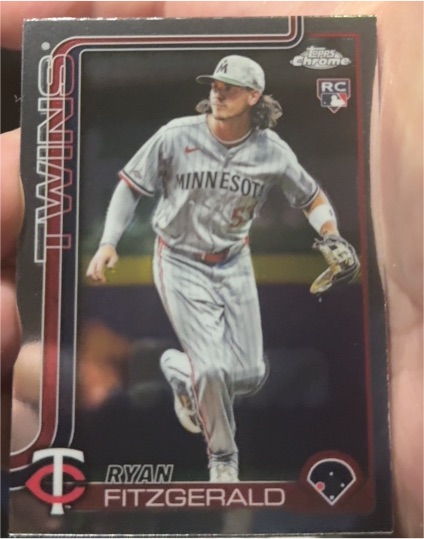 2025 Topps Chrome Update #USC8 Ryan Fitzgerald — front