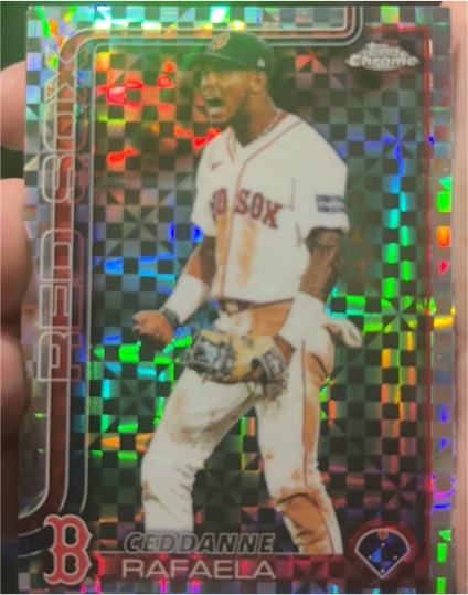 2025 Topps Chrome Update #USC126 Ceddanne Rafaela — front