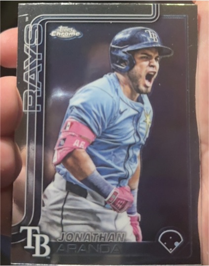 2025 Topps Chrome Update #USC68 Jonathan Aranda — front