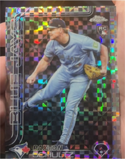 2025 Topps Chrome Update #USC101 Paxton Schultz — front