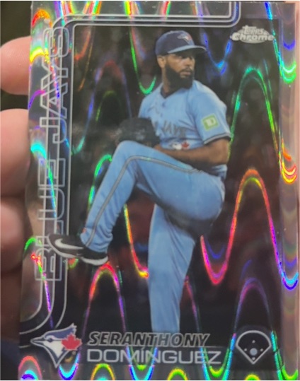2025 Topps Chrome Update #USC100 Seranthony Dominguez — front