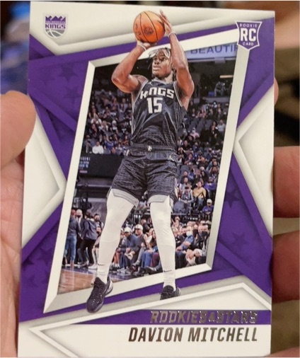 2021-22 Panini Chronicles Rookies and Stars #106 Davion Mitchell — front