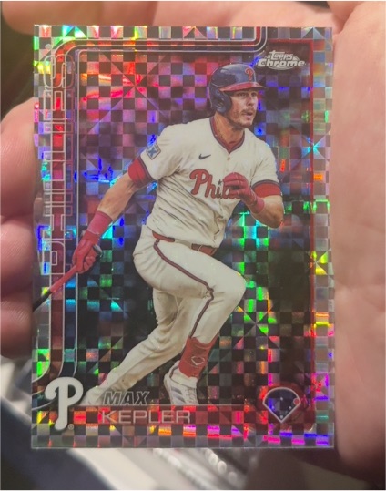 2025 Topps Chrome Update #USC91 Max Kepler — front